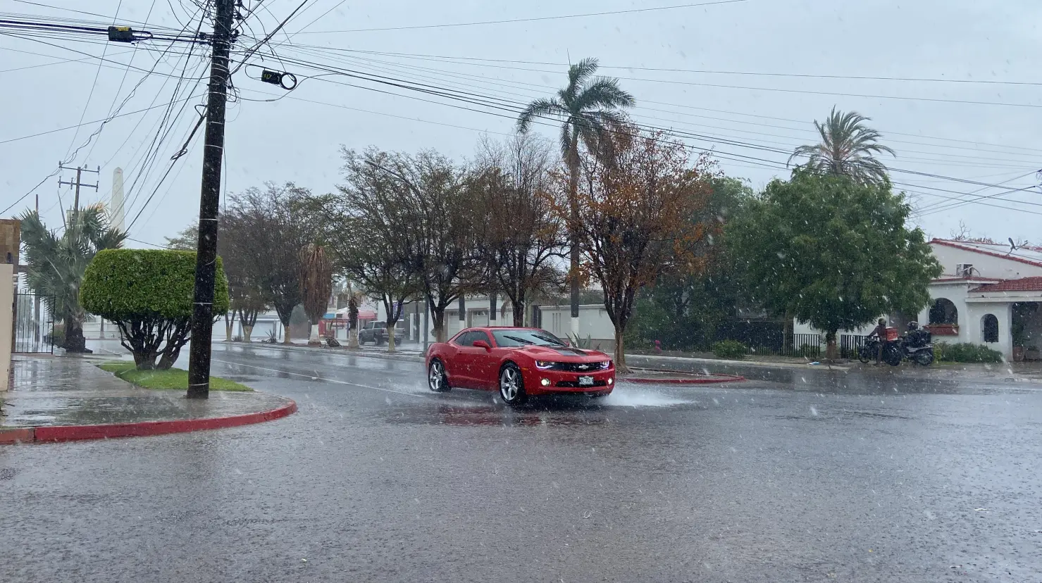Navojoa es bendecido con las primeras lluvias