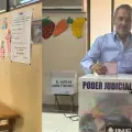 Manlio Fabio Beltrones constata baja participación en elecciones judiciales de Hermosillo