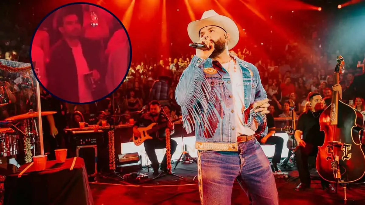 VIDEO | Captan a Jorge Álvarez Máynez vaso en mano en concierto de Carín León