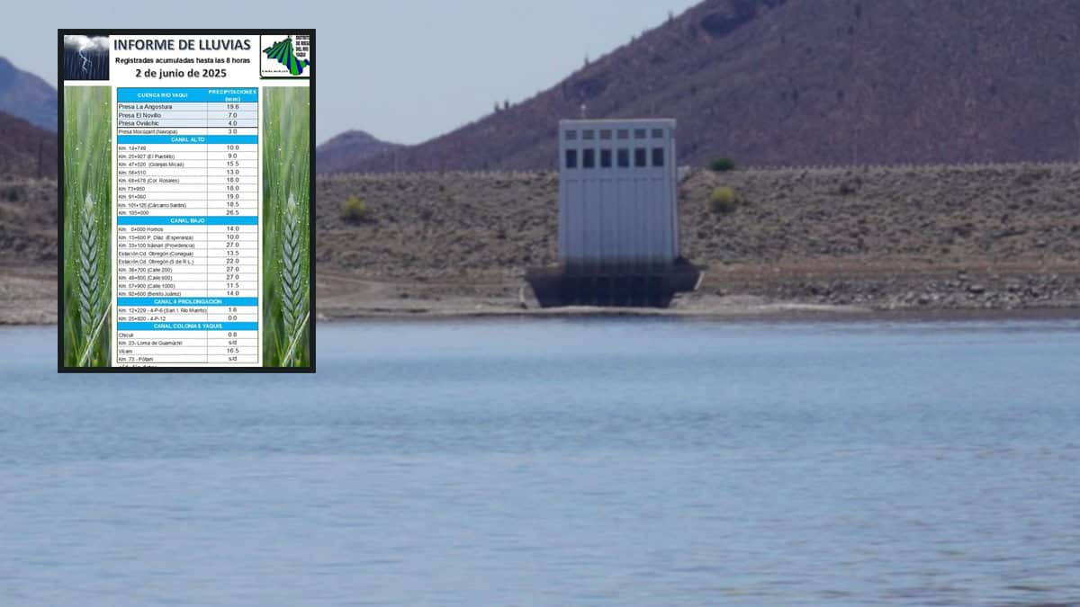 Presas del Río Yaqui reciben primeras captaciones