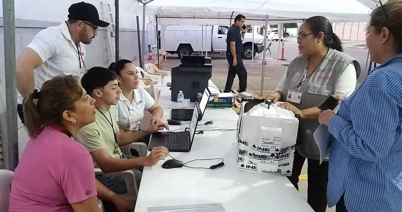 Llegan primeros paquetes electorales en Navojoa