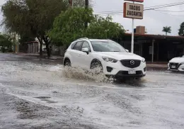 Lluvia intensa sorprende a los cajemenses