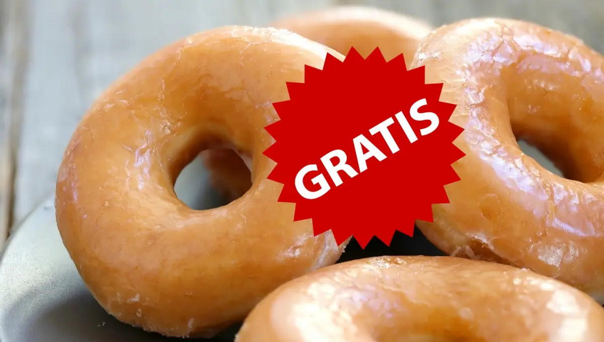 Krispy Kreme regalará donas glaseadas por el Día de la Dona. Foto: Original