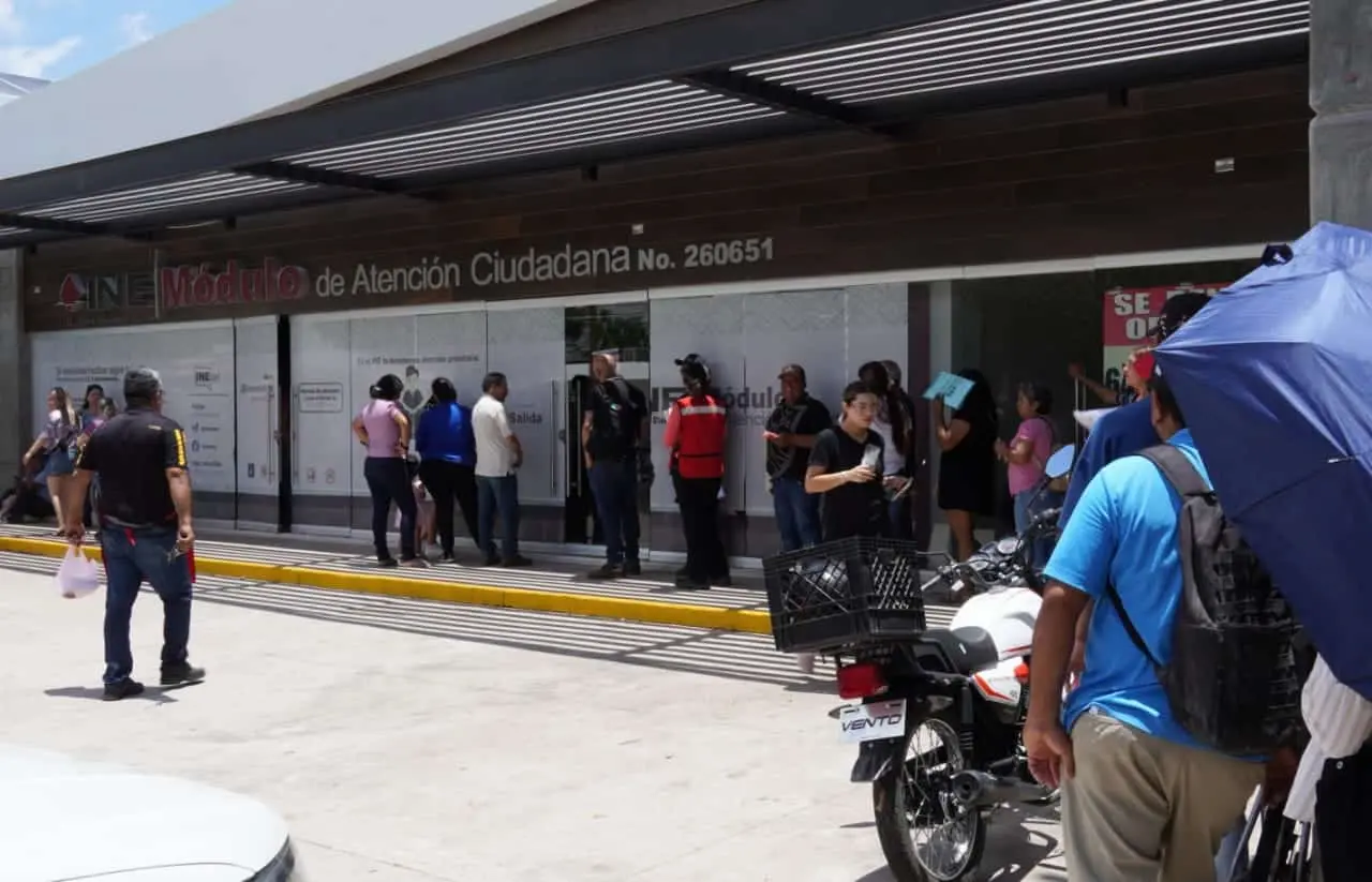 Reanuda RFE en Cajeme trámites de credencial de elector