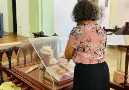 Por primera vez reciben el corazón incorrupto de San Rafael Guízar  y Valencia en Cócorit