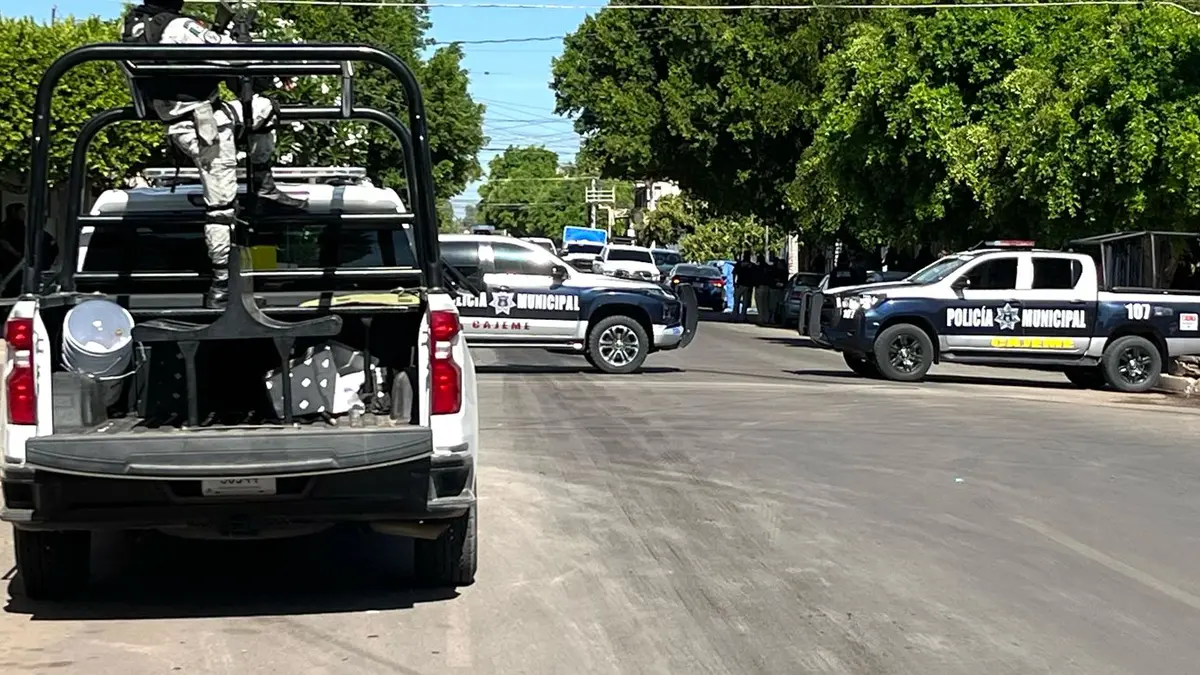 Enfrentamiento armado en Ciudad Obregón deja tres víctimas