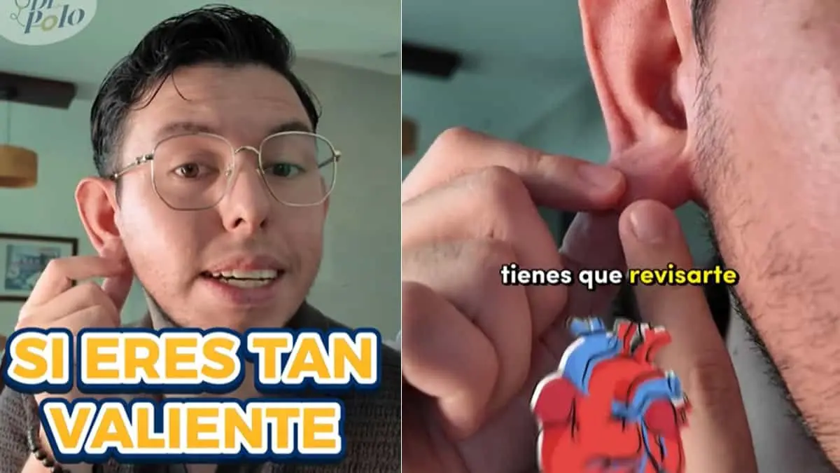 Esta marca en la oreja podría significar un mal cardíaco, ¿cómo identificarlo?
