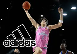 Karim López, el sonorense y promesa mexicana del Draft NBA 2026, firma contrato con Adidas
