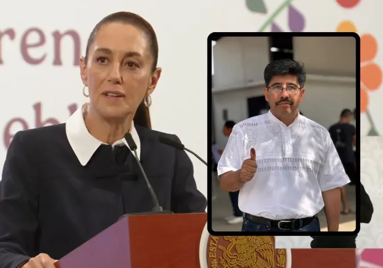 Sheinbaum celebra elección de Hugo Aguilar Ortiz, indígena mixteco, para la presidencia de la SCJN