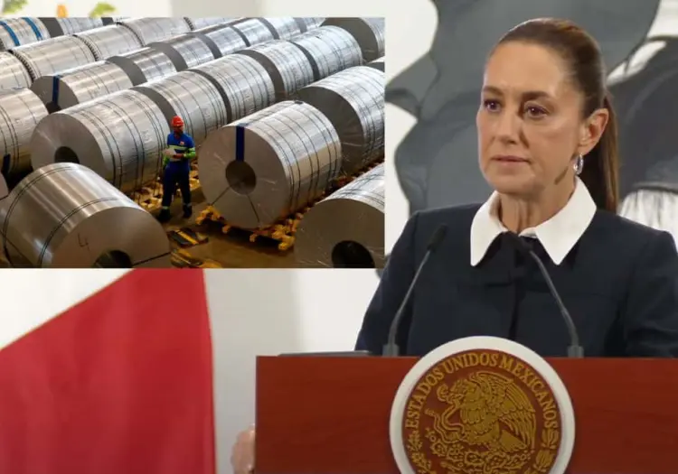Sheinbaum prepara plan contra Estados Unidos por aranceles del 50% en acero y aluminio