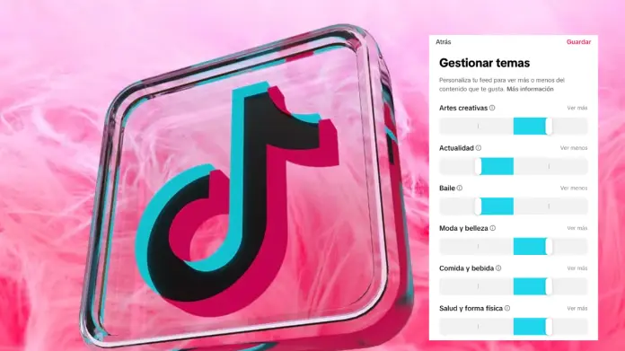 TikTok lanza nuevas funciones para personalizar el feed "Para Ti" con inteligencia artificial