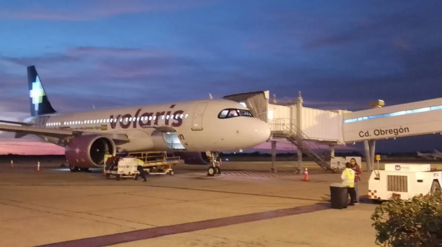 OCV: Cajeme pierde dos vuelos, uno de Volaris y el otro de Viva Aerobús