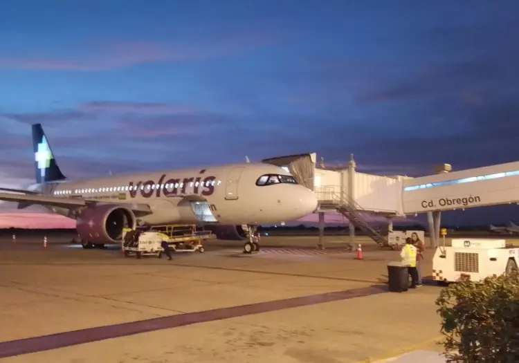 OCV: Cajeme pierde dos vuelos, uno de Volaris y el otro de Viva Aerobús
