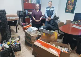 Aeropuerto de Ciudad Obregón dona artículos retenidos a Bazar Solidario