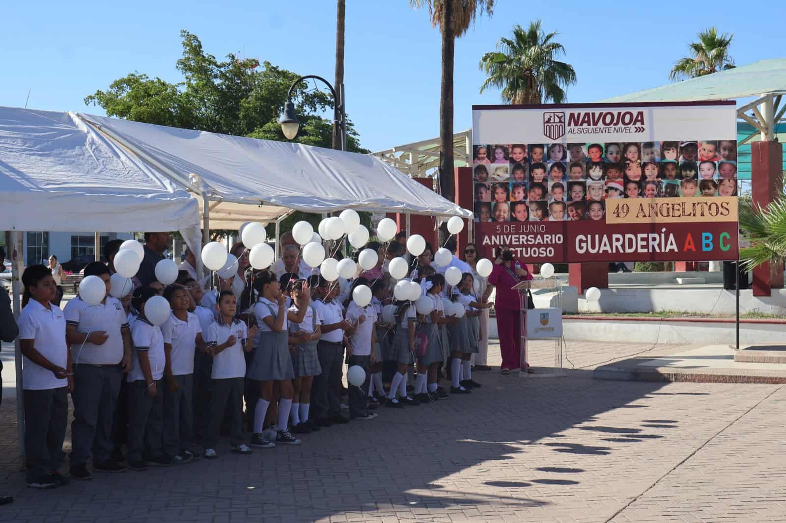 Recuerdan en Navojoa a niños de la Guardería ABC