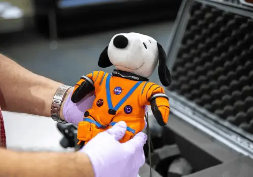 NASA lanza concurso global para diseñar un peluche que viajará a la Luna con Artemis II