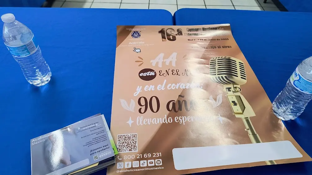 Alcohólicos Anónimos. A.C. conmemora su 90 aniversario con jornada intensiva de información