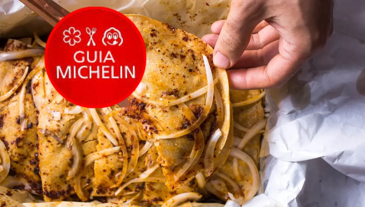 Estos tacos de canasta han sido reconocidos por la Guía Michelin 2025. Foto: Original