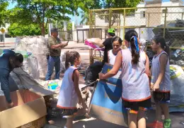 Jalo por Obregón invitan a las escuelas a donar material reciclable  