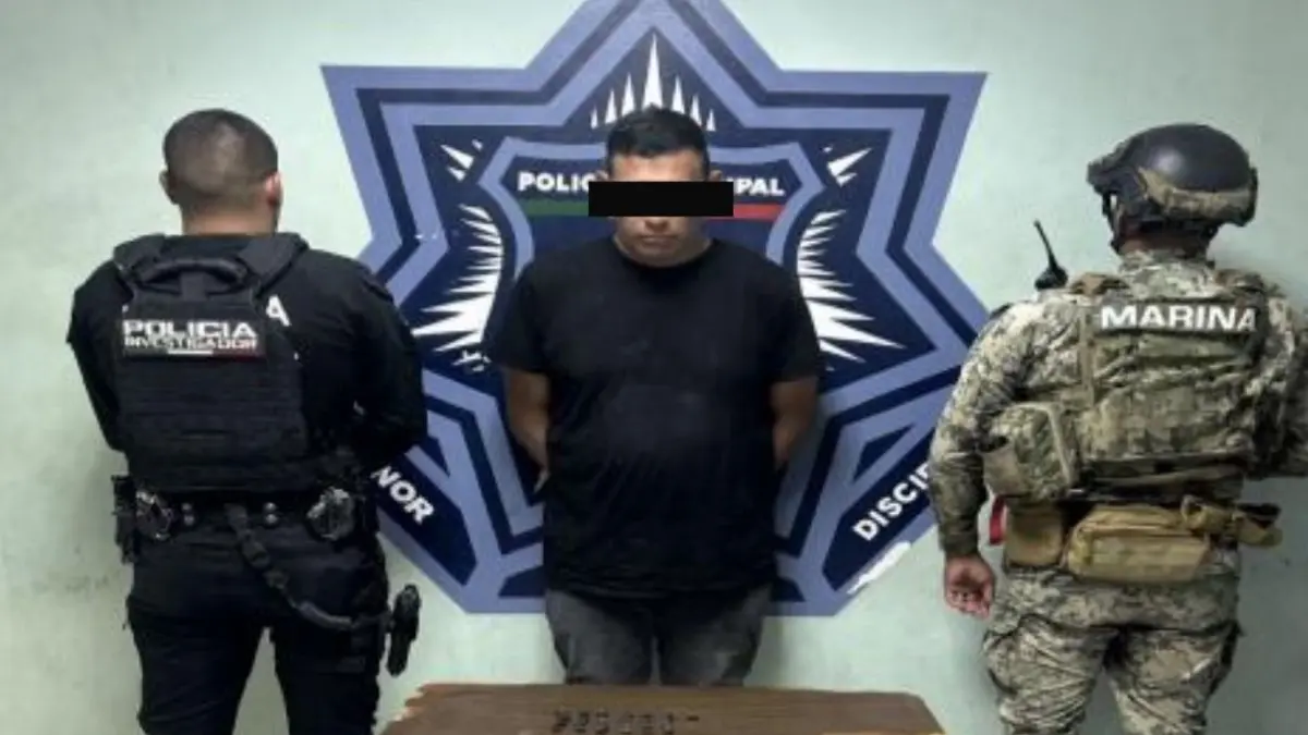 Policía captura a un hombre por narcomenudeo en Cajeme