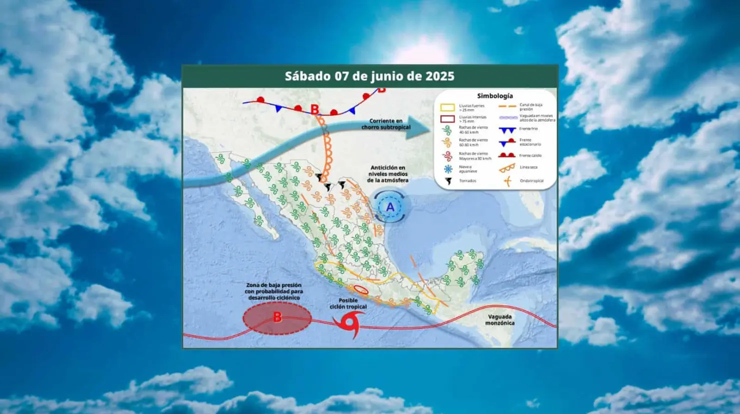 Clima en Sonora hoy 7 de junio: se esperan máximas por encima de los 40°C