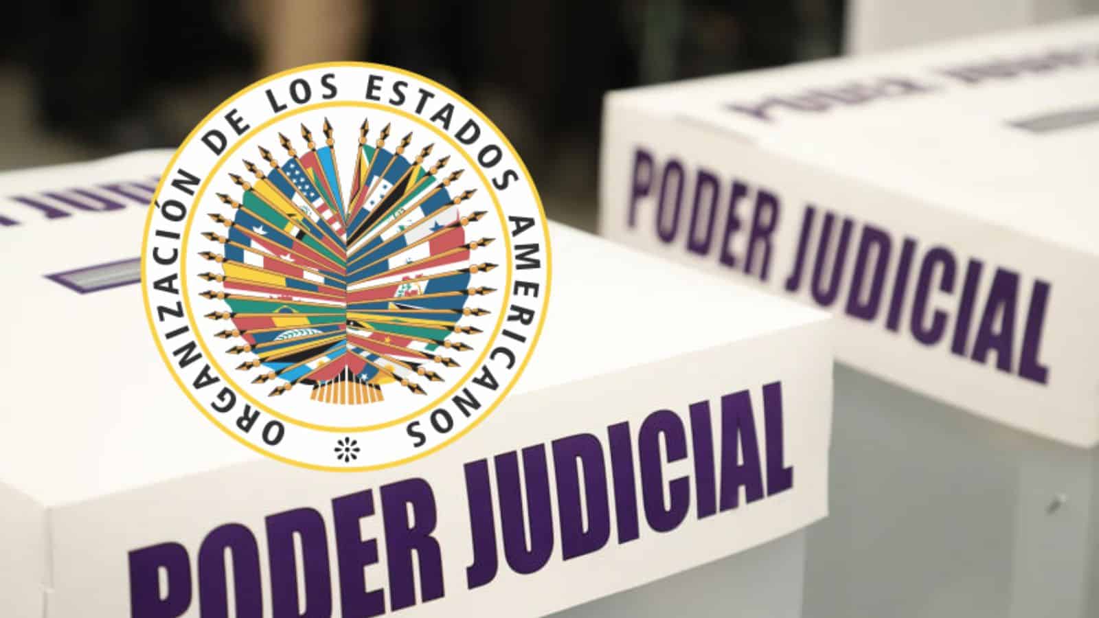 Gobierno de Sheinbaum rechaza recomendación de la OEA sobre no repetir la Elección Judicial en México