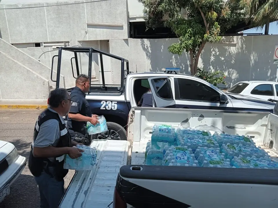 Protección Civil de Cajeme instalará puntos de hidratación ante calor