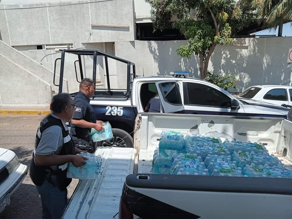 Protección Civil de Cajeme instalará puntos de hidratación ante calor