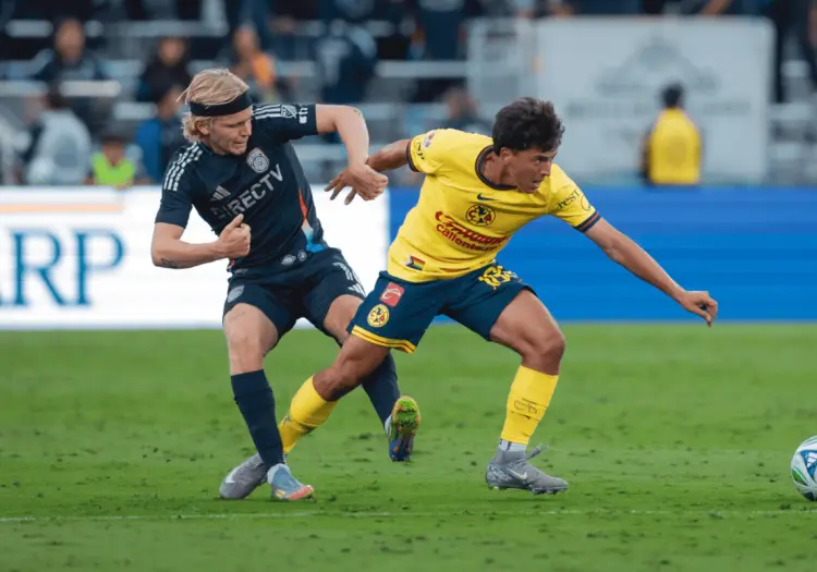 América sufre goleada 3-0 ante San Diego FC en amistoso sin su primer equipo