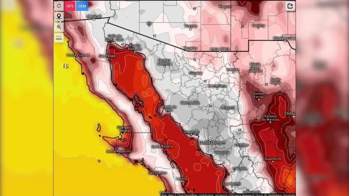 Clima en Sonora hoy 8 de junio: el calor se desata en la entidad