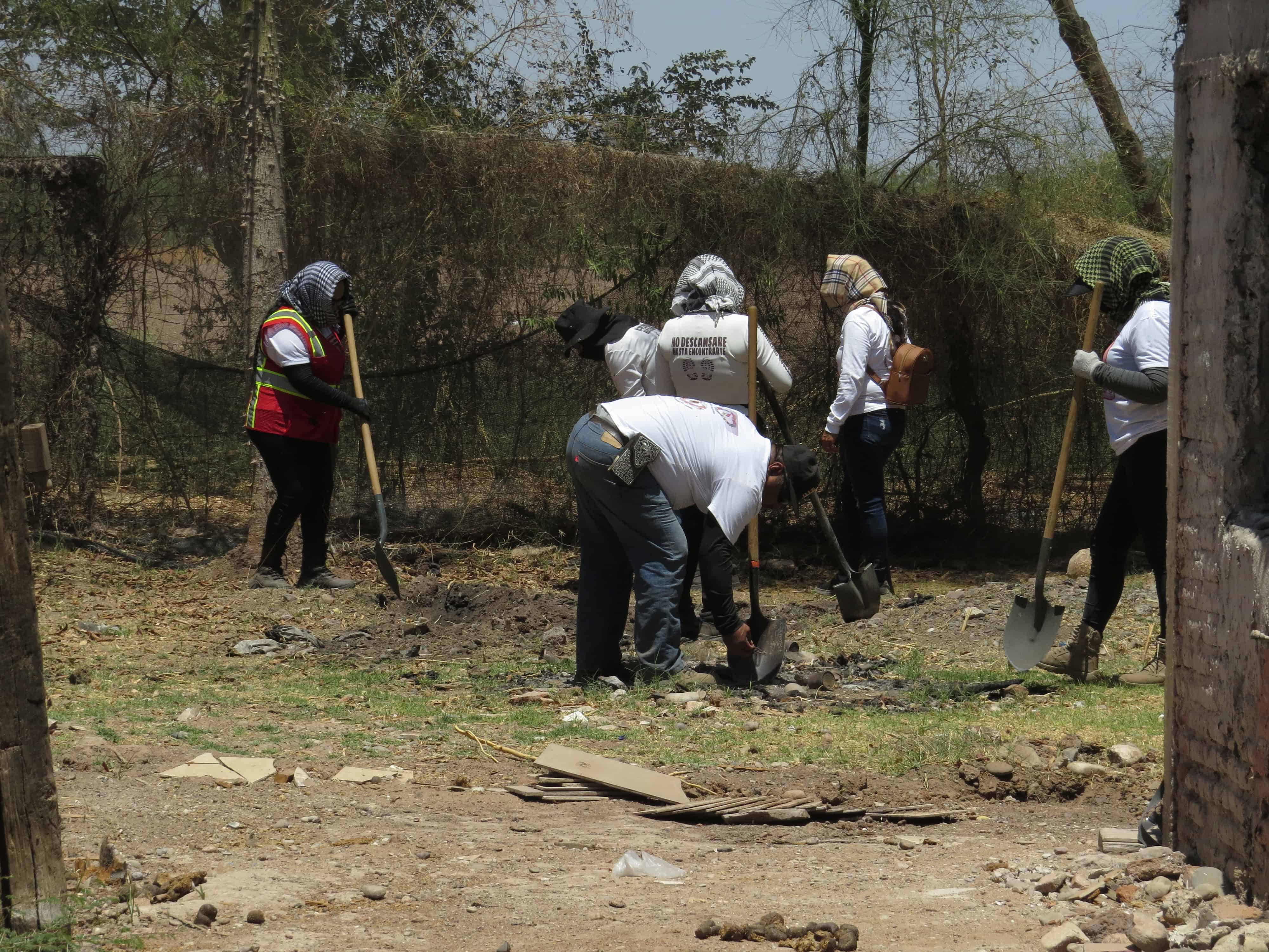 Guerreras Buscadoras encuentran osamenta en Bataconcica
