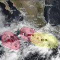 Tres ciclones en formación en el Pacífico traerán lluvias intensas a varios estados