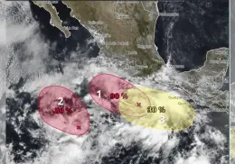 Tres ciclones en formación en el Pacífico traerán lluvias intensas a varios estados