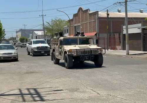 Despliegan fuerte operativo en la colonia Hidalgo de Ciudad Obregón, tras reporte de balacera