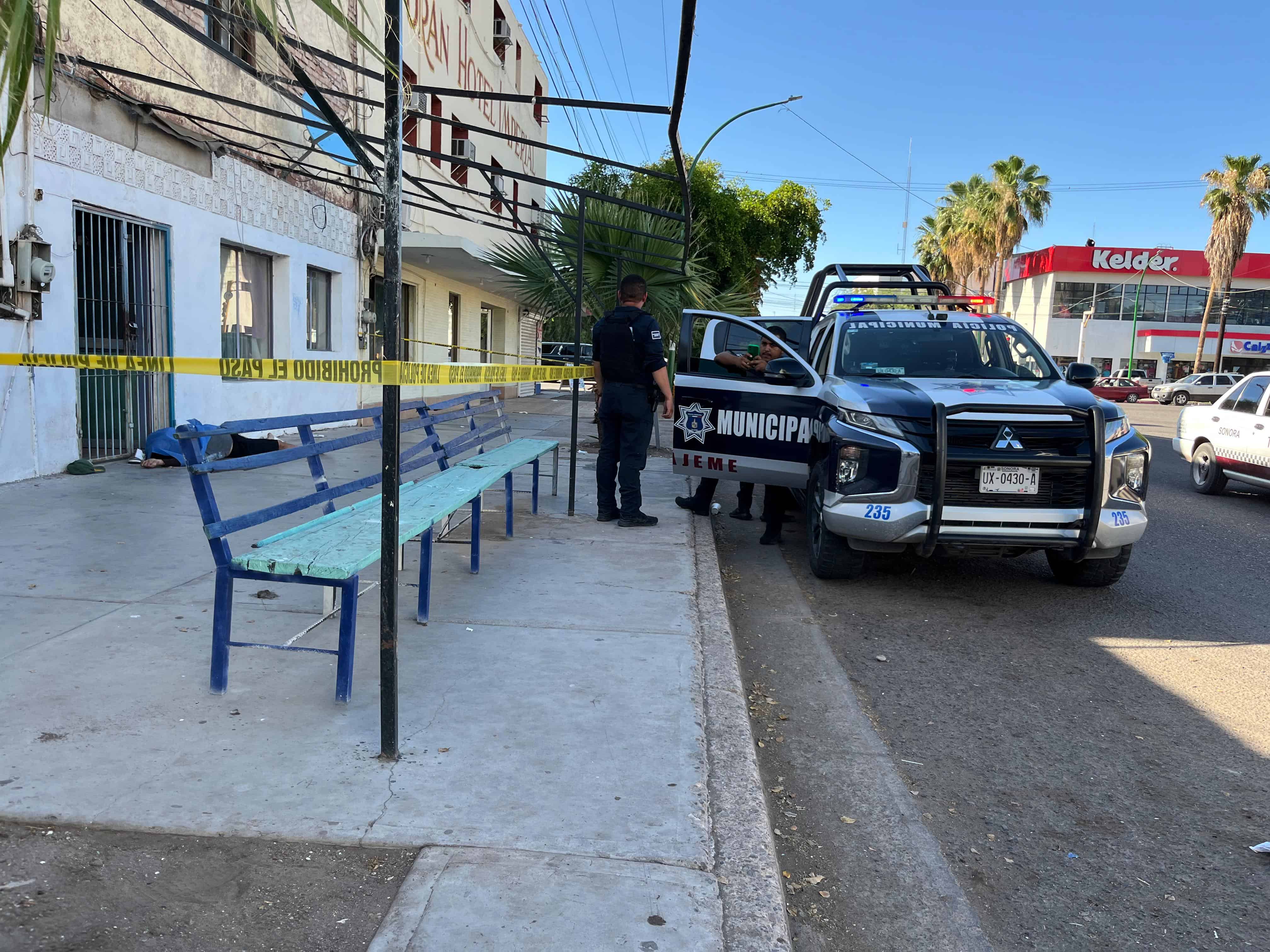 Sorprende la muerte a peatón en el Centro de Ciudad Obregón