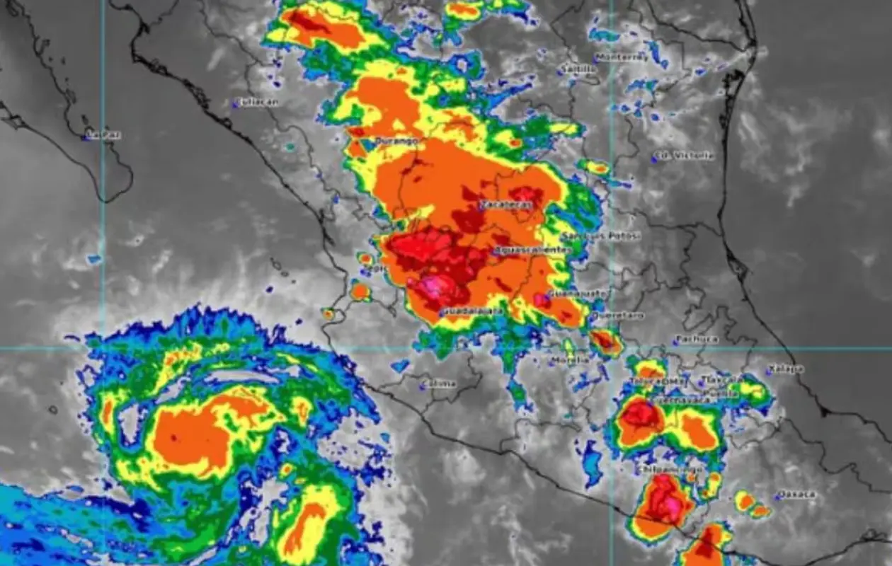 Por otra parte, una circulación anticiclónica seguirá provocando altas temperaturas en gran parte del país.