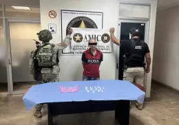Capturan a sujeto con droga en la Matías Méndez de Ciudad Obregón
