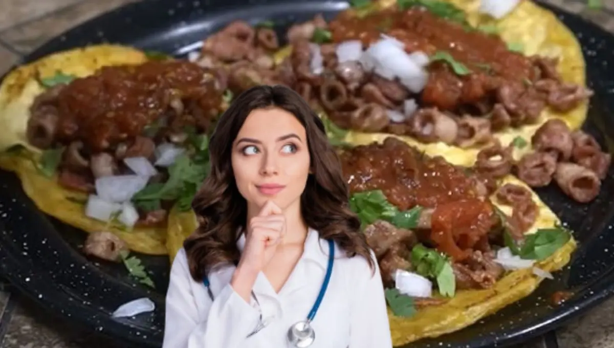 Expertos revelan que tan saludable es comer tacos de tripa. Foto: Original