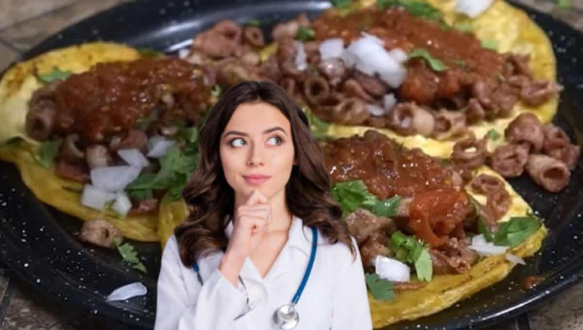 Expertos revelan qué tan saludable es comer tacos de tripa