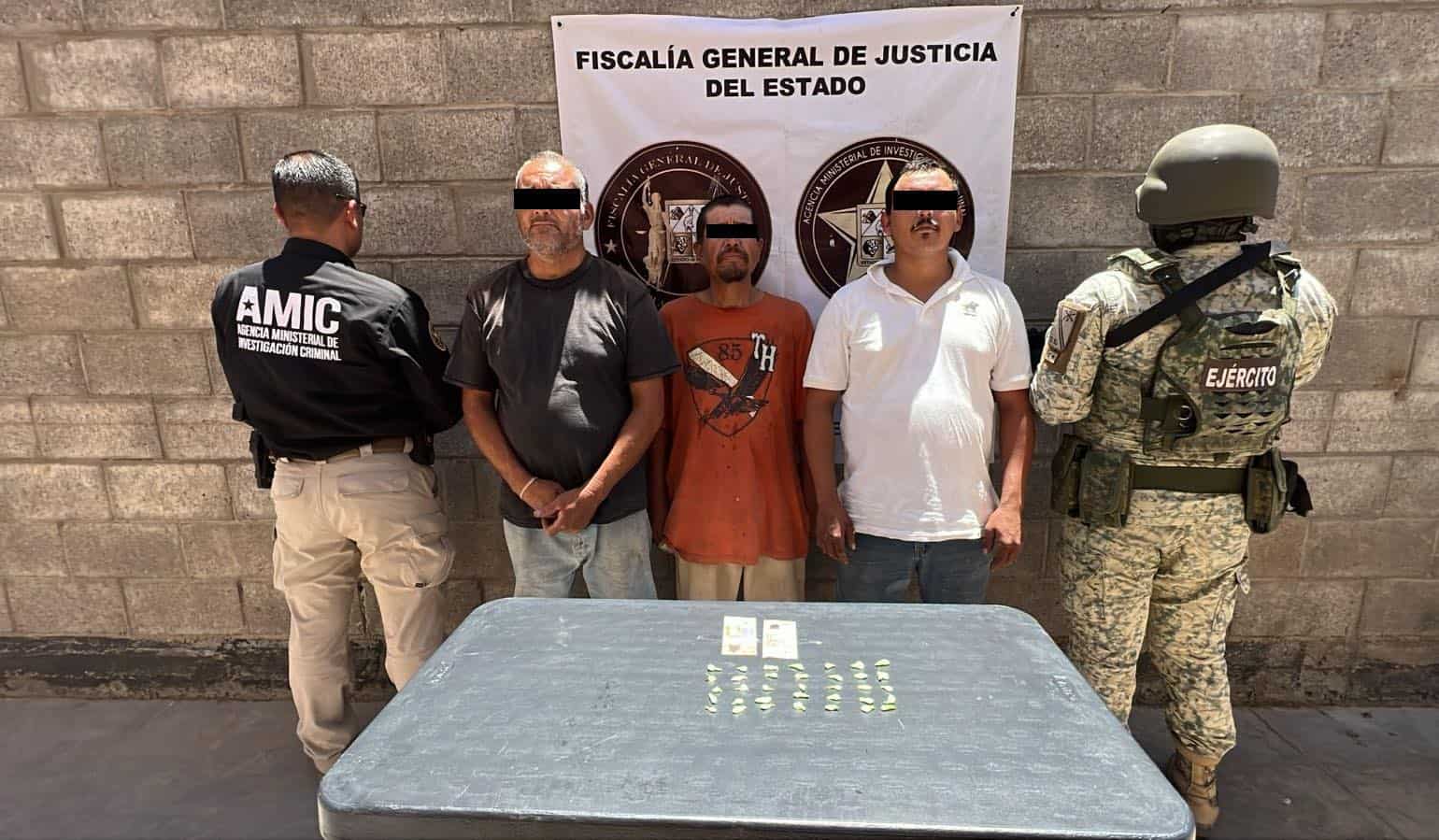 Capturan a tres durante cateo en Hermosillo