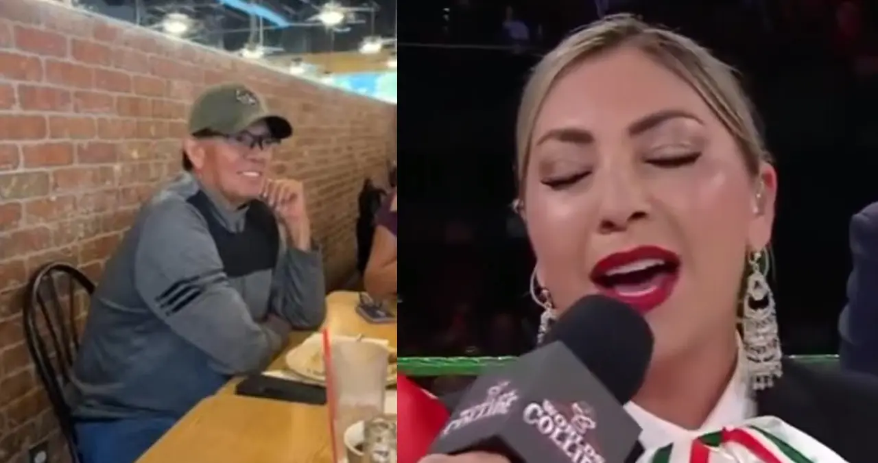¿Quién es Deyra Barrera, la sonorense, amiga de Fernando Valenzuela, que se equivocó en el himno nacional en la WWE?