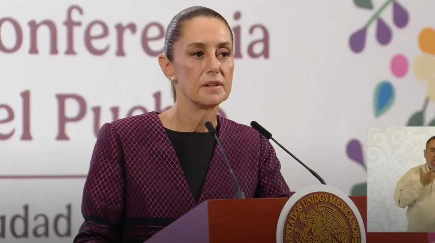 Sheinbaum rechaza acusaciones de incitar protestas violentas en EU: "Nunca hemos llamado a una movilización violenta"