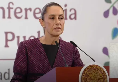 Sheinbaum rechaza acusaciones de incitar protestas violentas en EU: "Nunca hemos llamado a una movilización violenta"