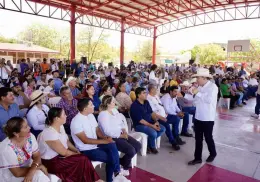 Alfonso Durazo lleva apoyos a sectores productivos del Sur de Sonora