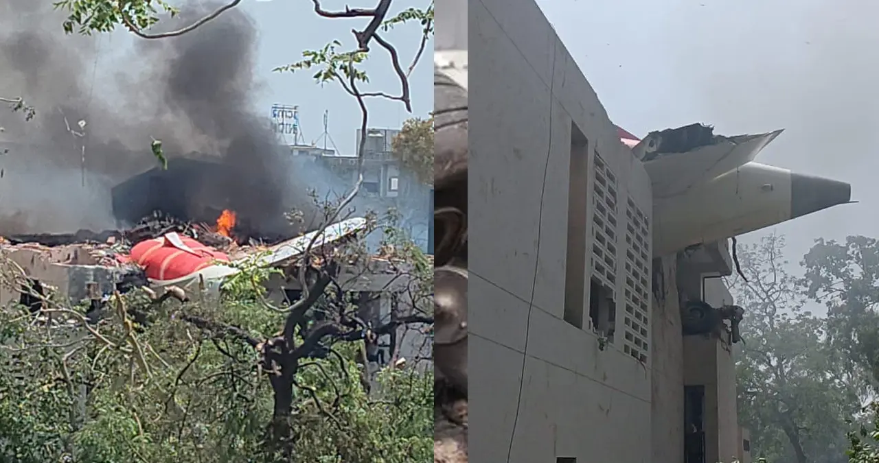 Tragedia aérea: Vuelo de Air India se estrella con 242 personas a bordo; impacta en zona habitacional |VIDEO
