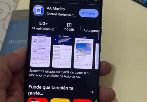 Alcohólicos Anónimos cuenta con app oficial para poder ayudar