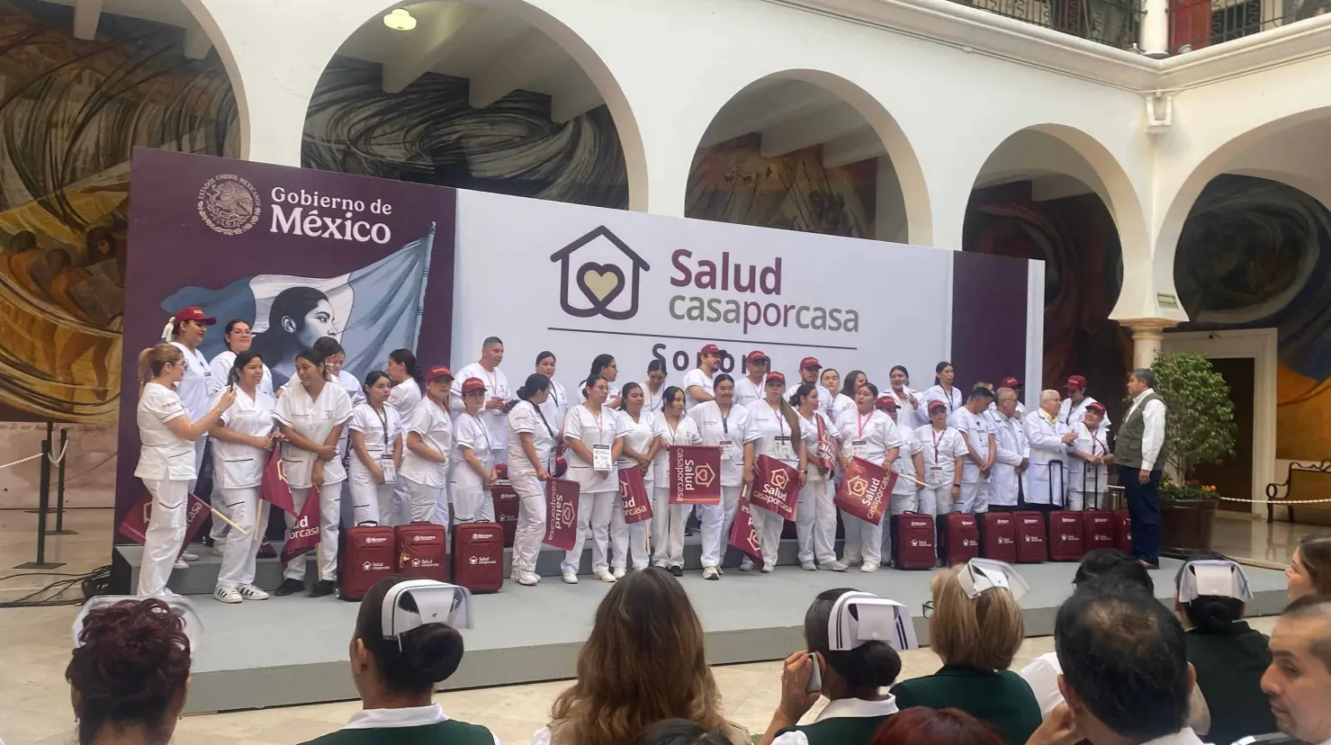 El delegado de Bienestar en Sonora resaltó que las visitas serán en las mañanas y en las tardes, y que los lapsos dependerán del diagnóstico que emita el personal de salud.