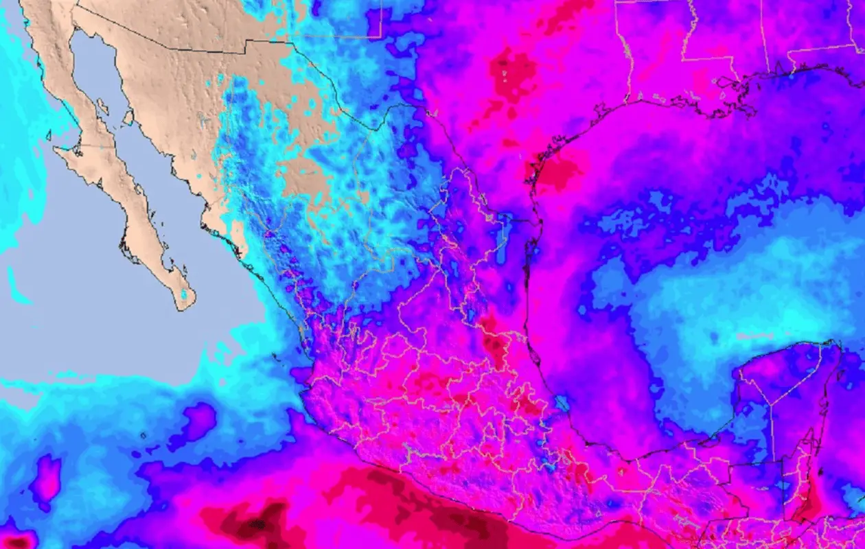 Se pronostican precipitaciones en gran parte del país.