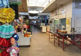 Debido al calor se reduce hasta 50% el flujo de clientes en el Mercado Municipal de Navojoa