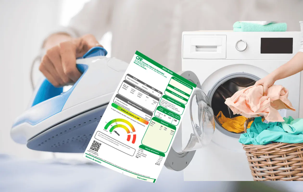 Así puedes pagar menos de luz: aprende a usar mejor tu plancha y lavadora con consejos de Profeco